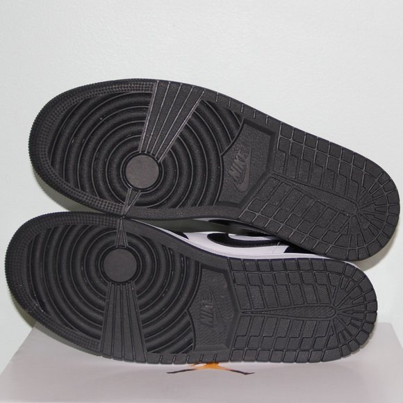 Nike Air Jordan 1 Low Panda Shoes Women 10 White Black - Picture 6 of 6